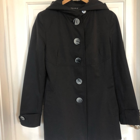 SEARLE Vintage 80’s Walking Jacket Hooded Button Down Jacket - Picture 14 of 15